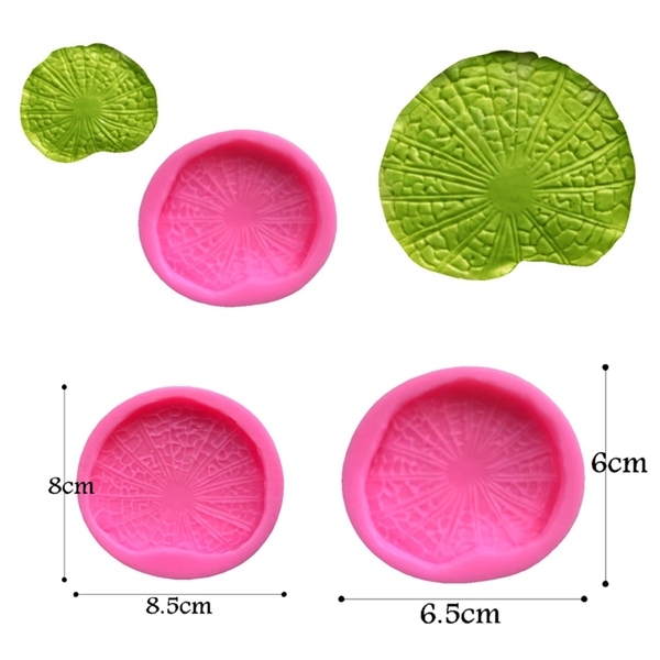 Khuôn Silicon - Lá Sen - Lá Sen Non Nhỏ 6.5x6