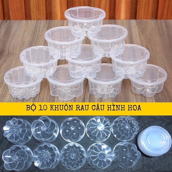 Hộp Nhựa - Mai TH Hofaco HPL - Set 10c ~ 80ml