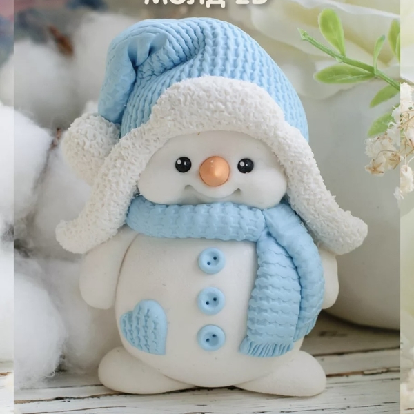 Khuôn Silicon - Động Vật - Chim Cánh Cụt Khúc Bạch