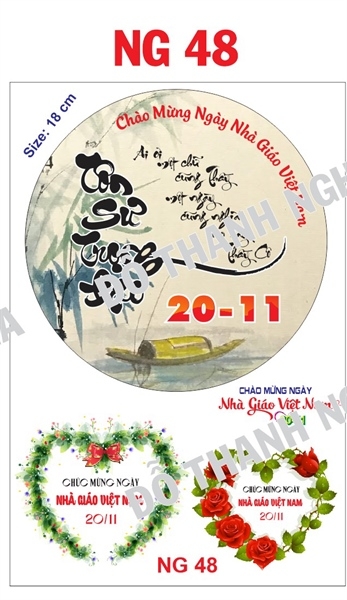 Decal Nhà Giáo 20/11 - DNG - DNG48