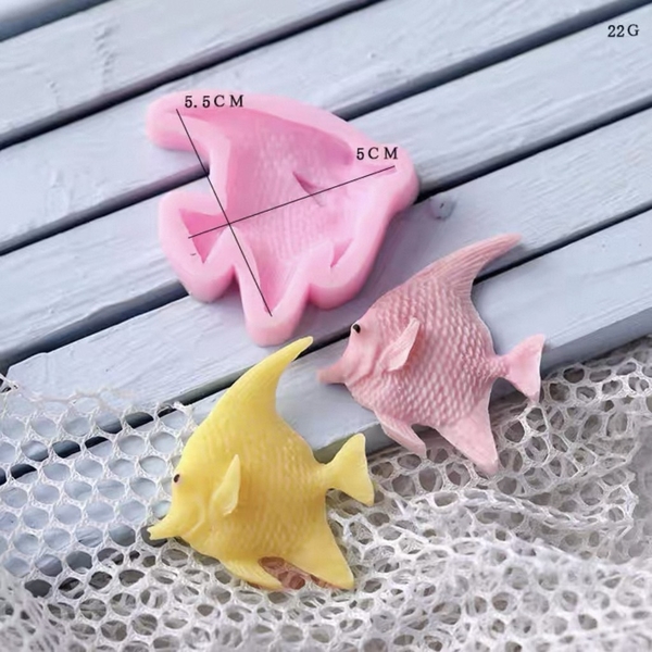 Khuôn Silicon - Biển - Cá Biển 5.5cm