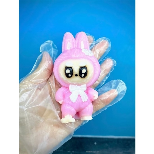 Khuôn Silicon - Labubu Đeo Giỏ 9cm