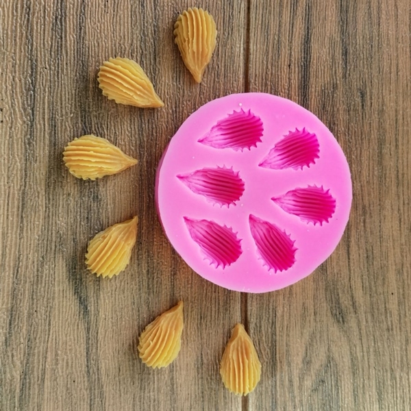 Khuôn Silicon - Đuôi Hoa Thị - Sò Xoắn N3 6c - 2cm