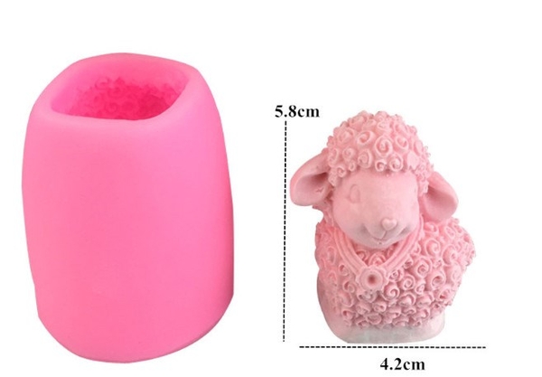 Khuôn Silicon - Động Vật - Cừu - Huy Chương 5.8