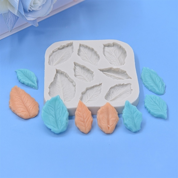 Khuôn Silicon - Lá đủ Loại 8c 300012