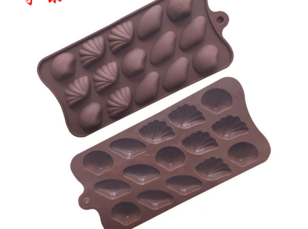 Khuôn Silicon - Sinh Vật Biển TH - Sò Ốc - 15c