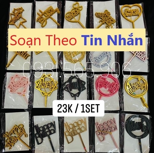 Set 10 - Que Cắm Mika - CHỌN THEO TIN
