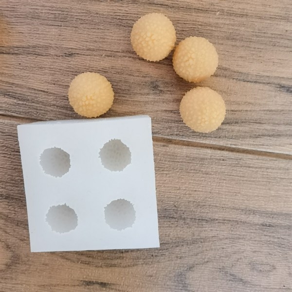 Khuôn Silicon - Cỏ Đuôi Thỏ 4c - Trái Vải