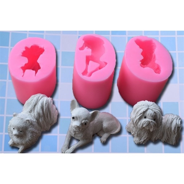 Khuôn Silicon - Động Vật - Chó Chiwawa