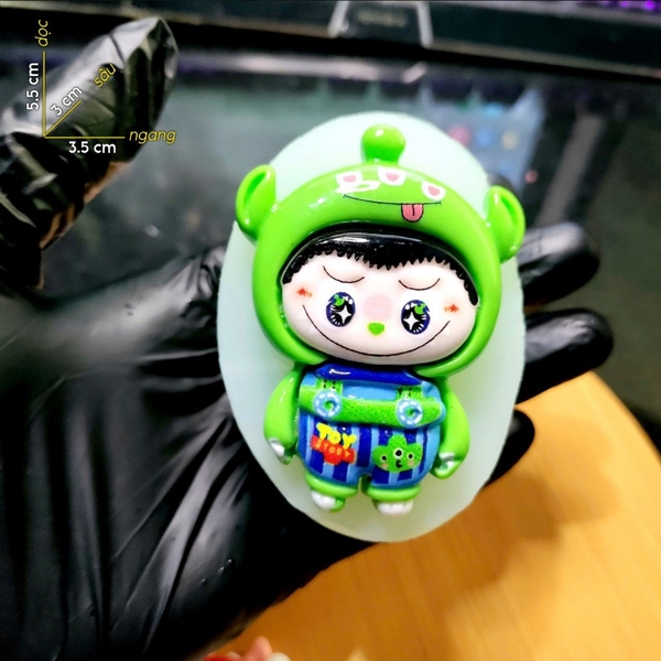 Khuôn Silicon - Labubu Nhỏ - Áo Sla