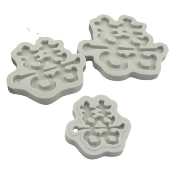 Khuôn Silicon Vĩ Chữ SONG HỶ - Hán 10.2cm