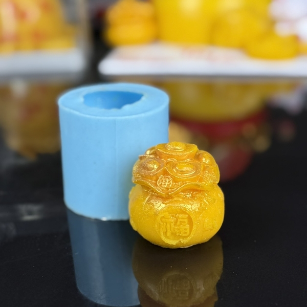 Khuôn Silicon - Hủ Vàng - 9205