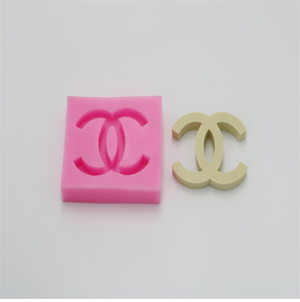 Khuôn Silicon - Logo - Chanel Đơn
