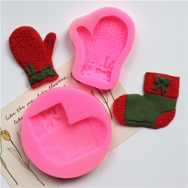 Khuôn Silicon - Quần Áo - Bao Tay 5.8cm