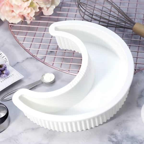 Khuôn Silicon - Hình Mặt Trăng Đơn