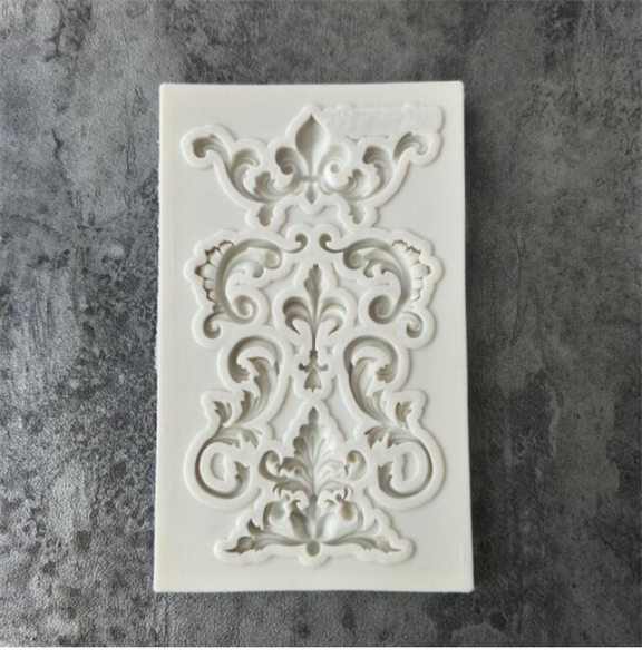 Khuôn Silicon - Viền Họa Tiết - Họa Tiết Cong 7c