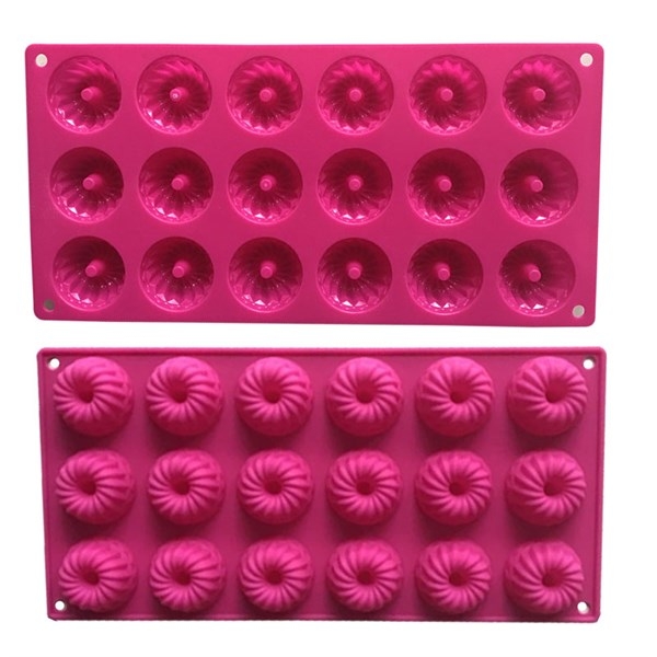 Khuôn Silicon - Vòng Xoắn 18c - 3.5cm