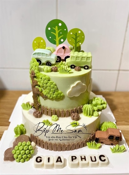 Khuôn Silicon - Cây Kim Tiền - CÂY NHỎ 12.3x5x1.2cm