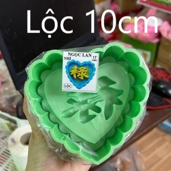 Khuôn Ấn Xôi - Tim Khía NL - 10cm - Lộc - Hán