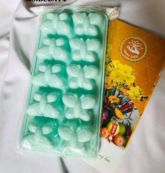 Khay Đá Nhựa VT - KD33 - 10c - Con Bướm