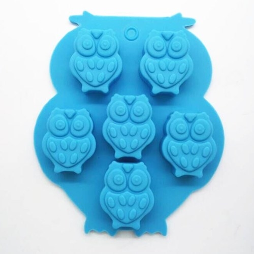Khuôn Silicon - Động Vật - Chim Cú Mèo - Vĩ 6c