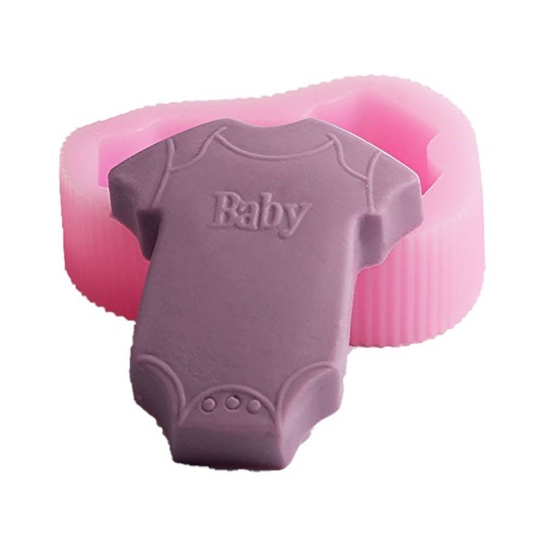 Khuôn Silicon - Quần Áo - Yếm 8cm