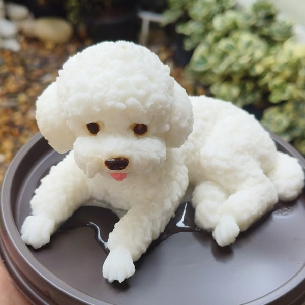 Khuôn Silicon - Động Vật - Chó To 15cm