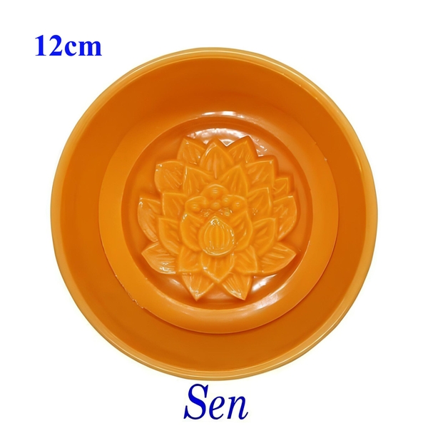 Khuôn Ấn Xôi - Tròn VT - 12cm - Hoa Sen