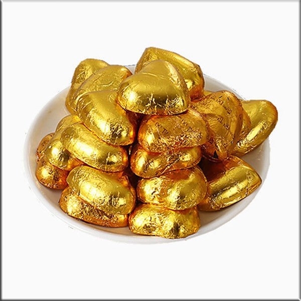 Kẹo Socola - Phụ Kiện Trang Trí - Trái Tim 3cm
