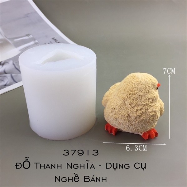 Khuôn Silicon - Động Vật - Gà 6.3cm