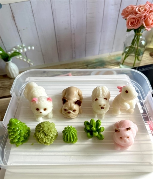 Khuôn Silicon - Động Vật - Mèo 6.5cm