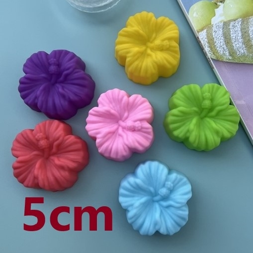 [10 cup] Khuôn Silicon - Cup Set 5cm - M16 - Hoa Dâm Bụt