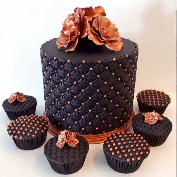 Khuôn Silicon - Viền Mảng 2D - Tứ Giác Tia 18x13.5cm