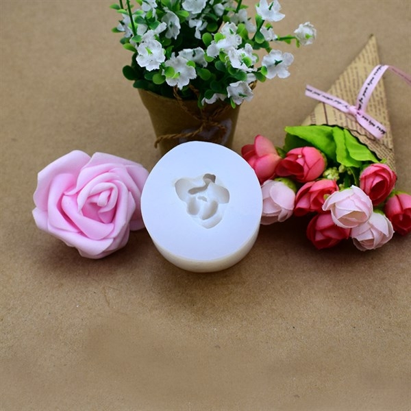 Khuôn Silicon - Sen Đá TIA - 4cm - 7 Nhánh