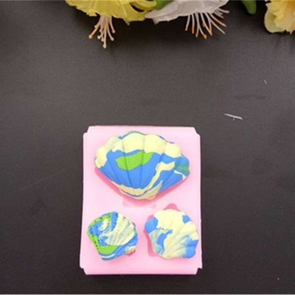 Khuôn Silicon - Biển - Sò - 2-4cm - 3c