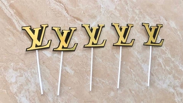 Set Cắm Logo Xl Phụ Kiện Trang Trí Bánh