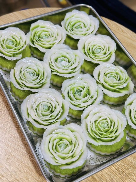 Khuôn Silicon - Hoa Hồng Lai - Xòe Nhụy - 10cm