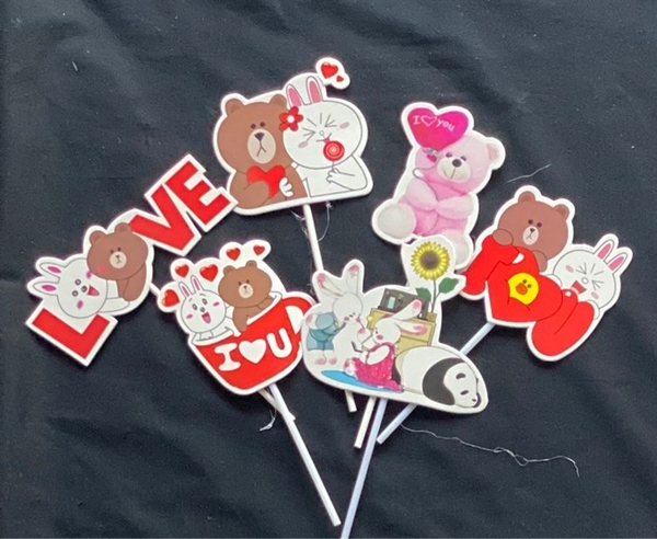 PKC -Phụ Kiện Cắm GẤU Con Gấu - Gấu Love