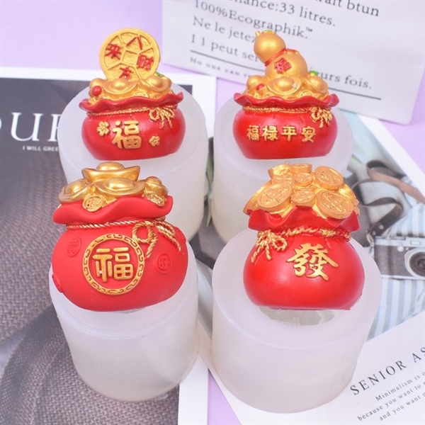 Khuôn Silicon - Hủ Vàng - 9206