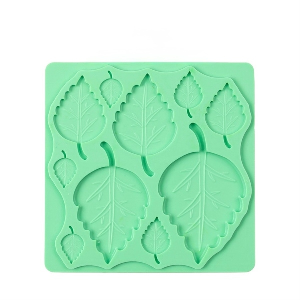 Khuôn Silicon - Lá Thẳng Răng Cưa 10c