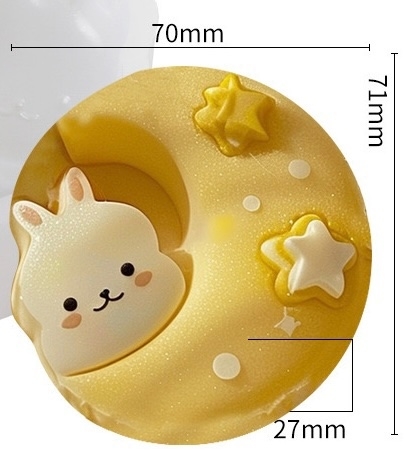 Khuôn Silicon - Động Vật - Con Thỏ 2 Sao