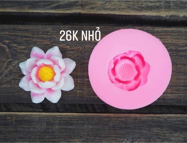 Khuôn Silicon - Hoa Sen Thái Nở - 3.5cm SEN NỞ Nhí