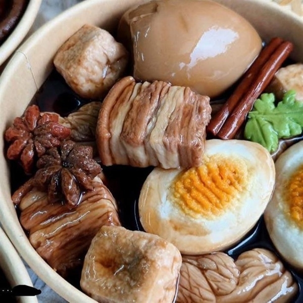 Khuôn Silicon - Món Ăn - Thịt Kho Tàu Set 10