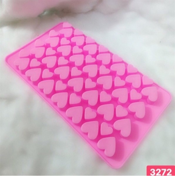 Khuôn Silicon - Trái Tim Trơn - Chip 56c TH2