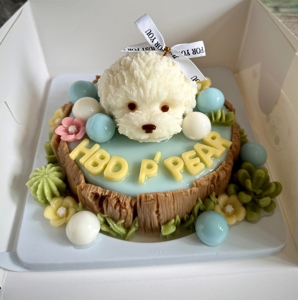 Khuôn Silicon - Động Vật - Mặt Chó  8cm