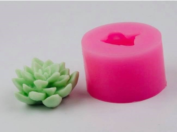 Khuôn Silicon - Sen Đá Đất  Nở 4.6cm