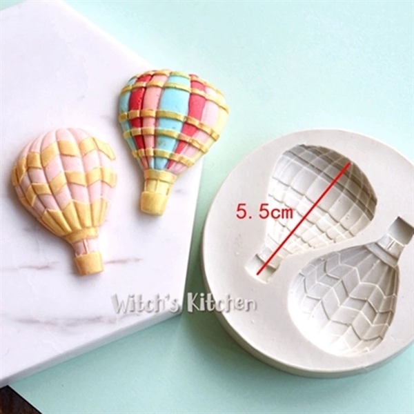 Khuôn Silicon - Bầu Trời - Khinh Khí Cầu - Mẫu 2c