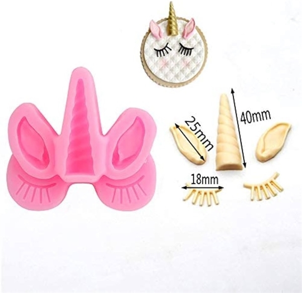 Khuôn Silicon - Động Vật - Pony Mắt Sừng