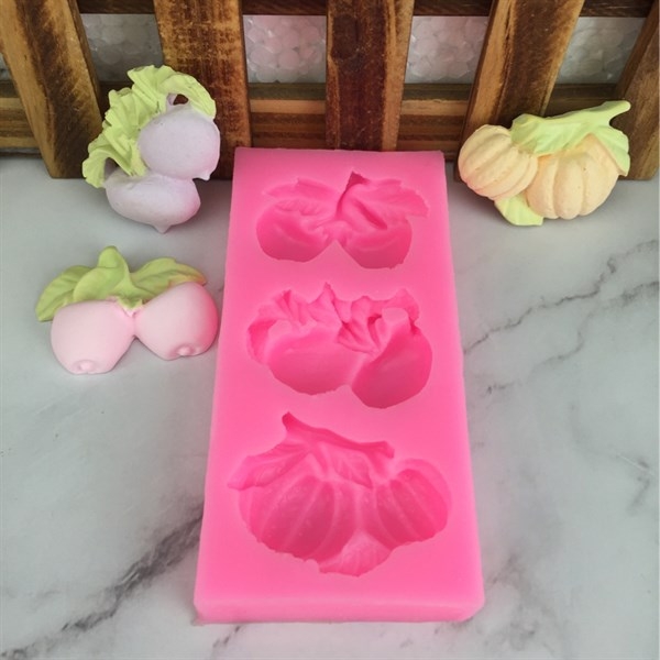 Khuôn Silicon - Rau Củ - Cà Bí 3c