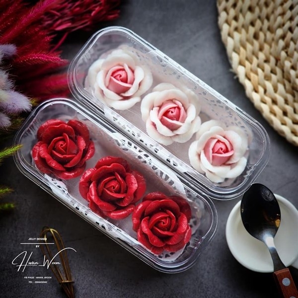 Khuôn Silicon - Hoa Hồng Nở - 5.5cm - Thái Nở -b41